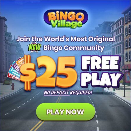 BingoVillage $25 Free Play